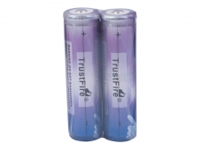 2 Pcs TrustFire 18650 3.7V 2000mAh Protected Rechargeable Li-ion Battery